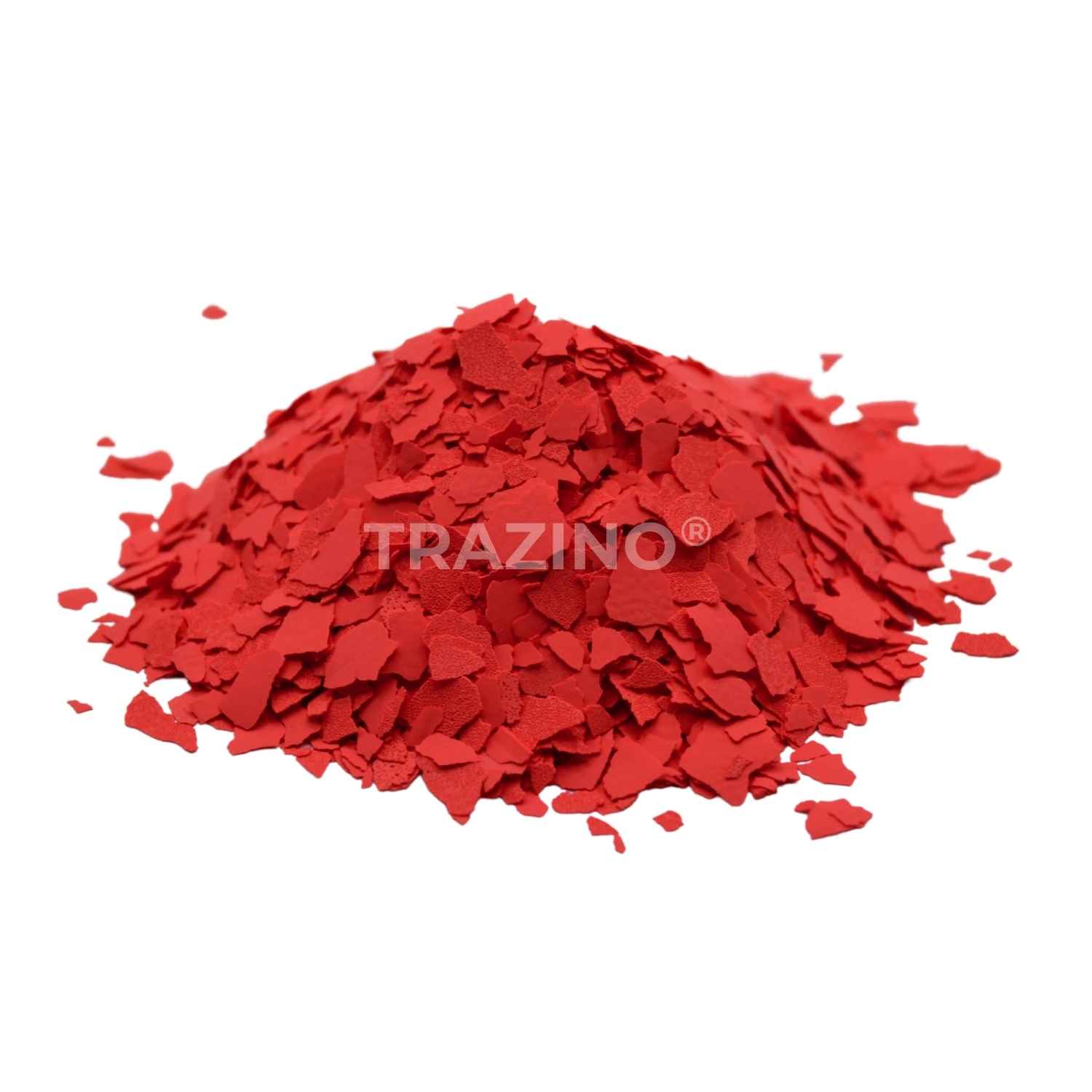 Trazino® Farbchips in Himbeere zum Einstreuen für Beschichtungen Trazino® Farbchips in Himbeere zum Einstreuen für Beschichtungen